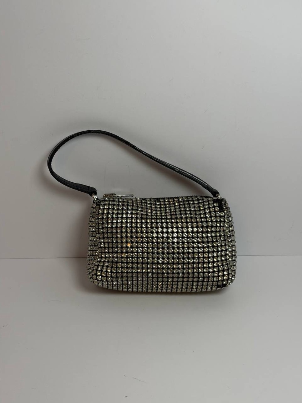 Alexander Wang Heiress Pouch Shimmer Evening Bag - Picture 1 of 16